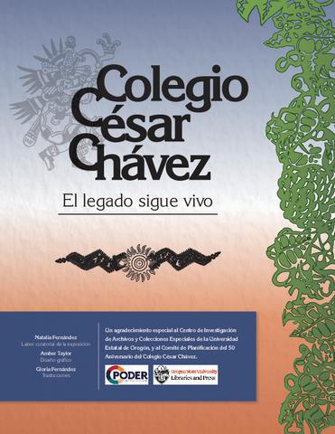 Colegio César Chávez: El legado sigue vivo show page link