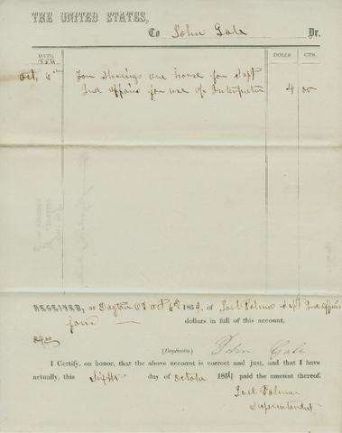 Abstract C: Joel Palmer [f1], 1854: 4th quarter [4] show page link