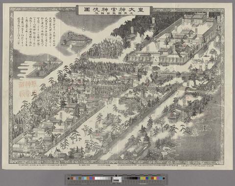 Map of Atsuta-jinja [f04] [01] (recto) show page link