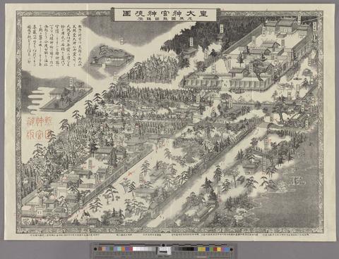 Map of Atsuta-jinja [f04] [02] (recto) show page link
