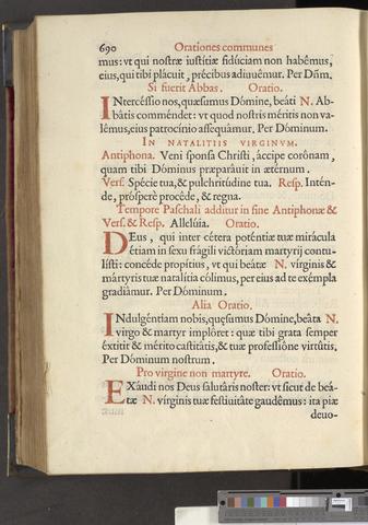 OfficiumÂ BeataeÂ MariaÂ Virginis,Â Pii. V. Pont. Max.Â iussuÂ editum [p736] show page link