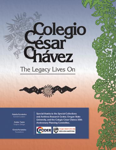 Colegio César Chávez: The Legacy Lives On show page link