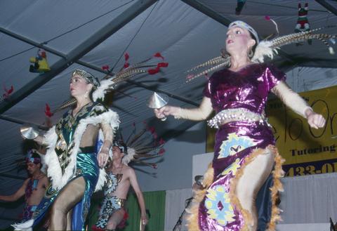 Dancers at Cinco de Mayo Fiesta, Portland, Oregon, circa 1994