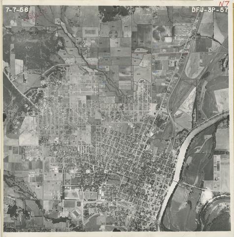 Benton County Aerial DFJ-3P-057 [57], 1955-1956 show page link
