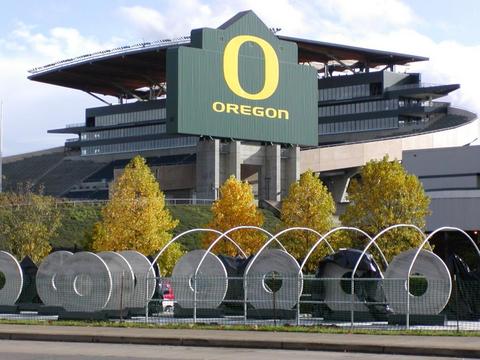 Xs And Os Autzen Stadium University Of Oreg Oregon Digital