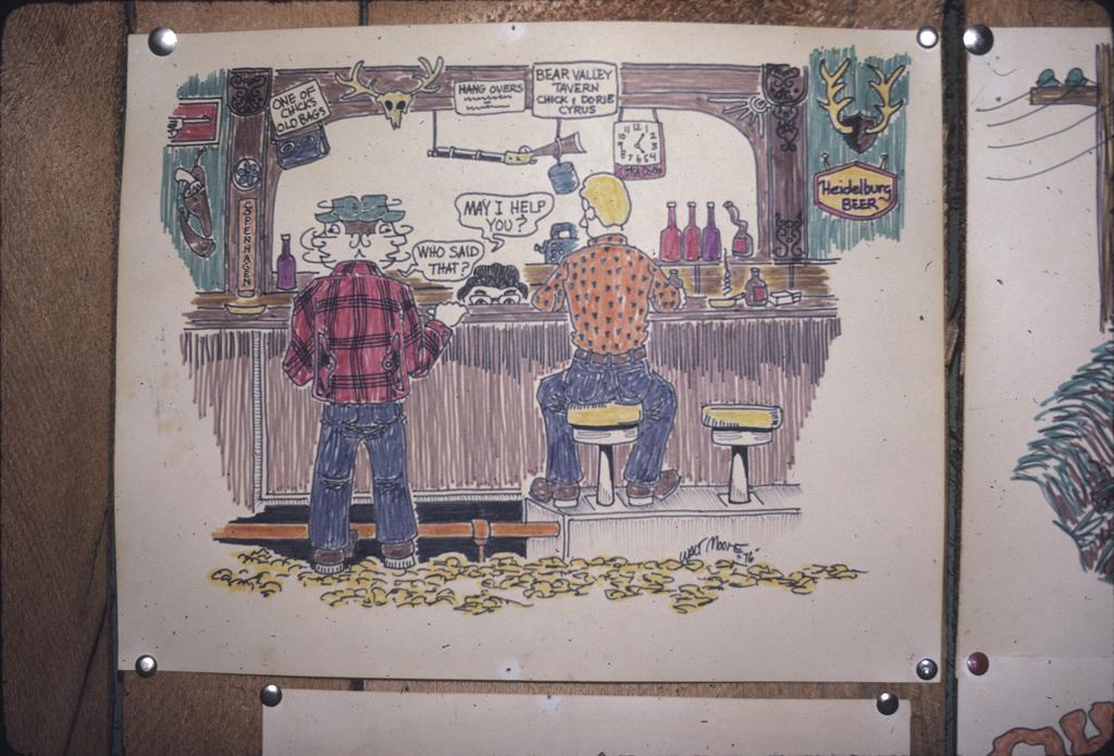 Cartoon - Seneca bar scene | Oregon Digital Cartoon - Seneca bar scene | Oregon Digital