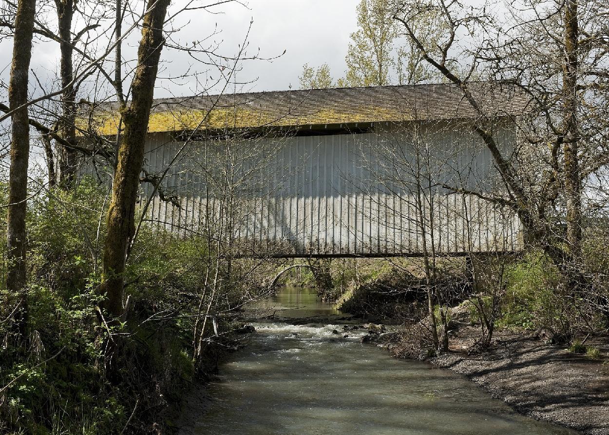 Irish Bend Covered Bridge Corvallis Oregon Oregon Digital - 