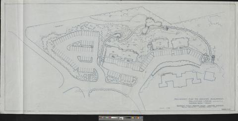 Salishan Lodge, Gleneden Beach, Oregon, preliminary plan for landscape development by Barbara Fealy and Marlene Salon [f084] [005]