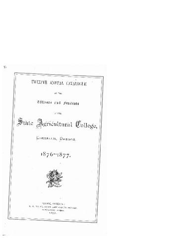 General Catalog, 1876-1877