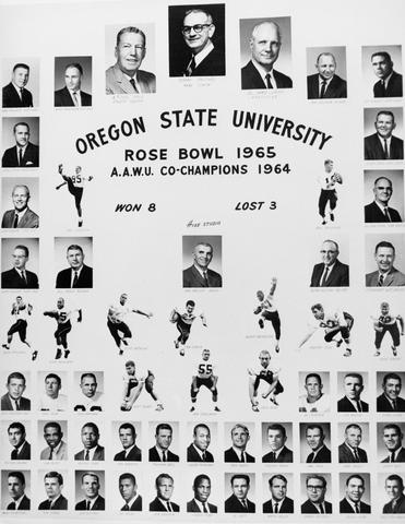 Oregon State University Rose Bowl Football Team