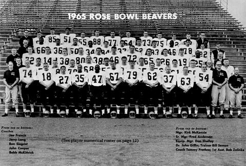 1965 Beaver Football team