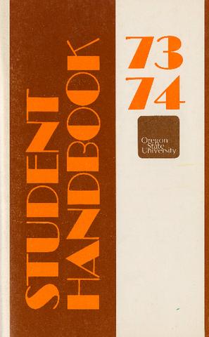 Student Handbook, 1973-1974