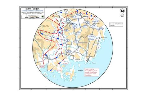 South Korea: United Nations Offensive; Close-Up of Situation 26 September 1950 and Operations since 15 September