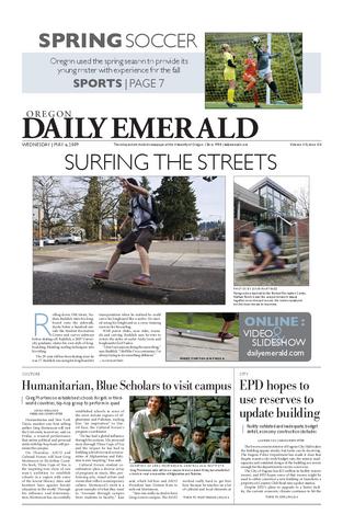 Oregon Daily Emerald, May 6, 2009