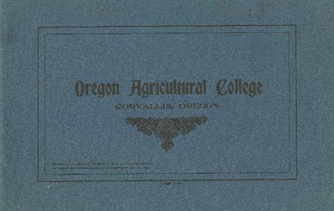 Oregon Agricultural College, 1905