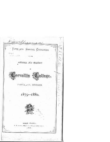 General Catalog, 1879-1880