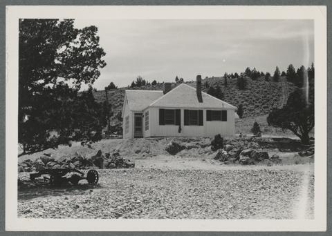 Home of Experiment Station superintendent, Squaw Butte, Oregon