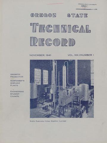Oregon State Technical Record, November 1941