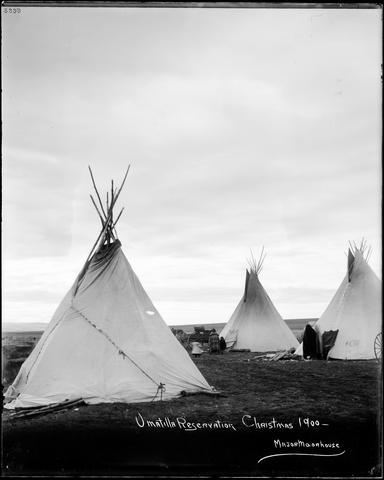 Umatilla Reservation Christmas 1900- 