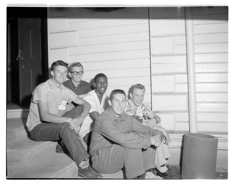 Boys State group on campus, Summer 1958
