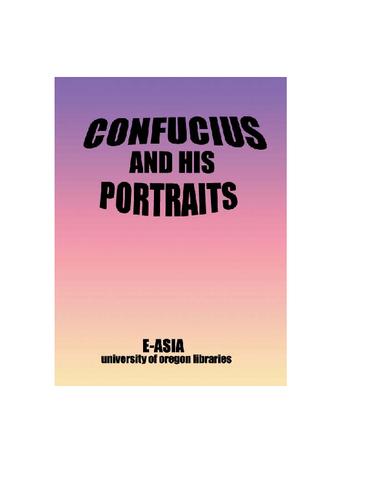Confucius and His Portraits