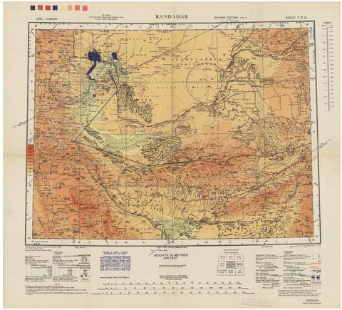 Map of Kandahar