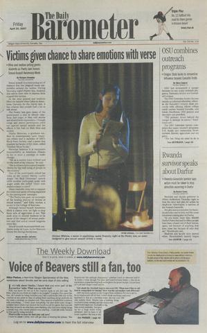 The Daily Barometer, April 20, 2007