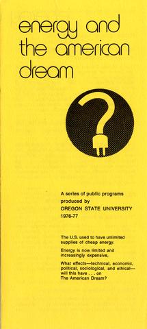 Brochure published by the Institute for Manpower Studies, 1976