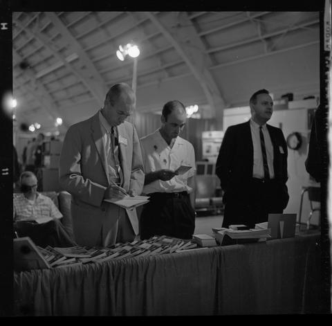 American Institute of Biological Sciences national convention exhibition hall, Summer 1962